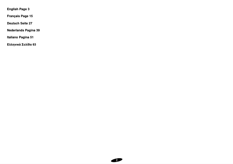 Page n°1 - Manuel utilisateur Philips HR7725