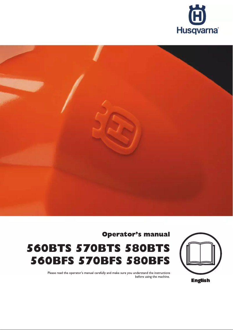 Image de la première page du manuel de l'appareil 560BFS