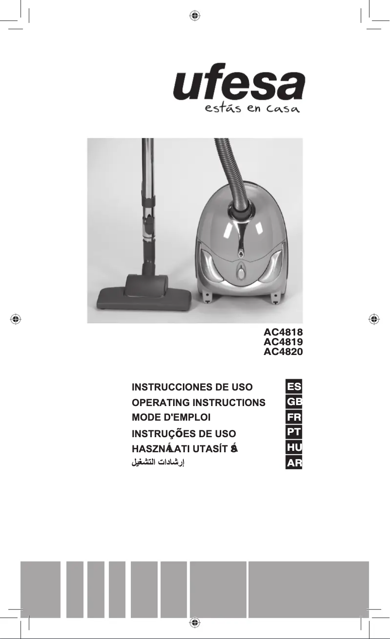 Image de la première page du manuel de l'appareil AC4819