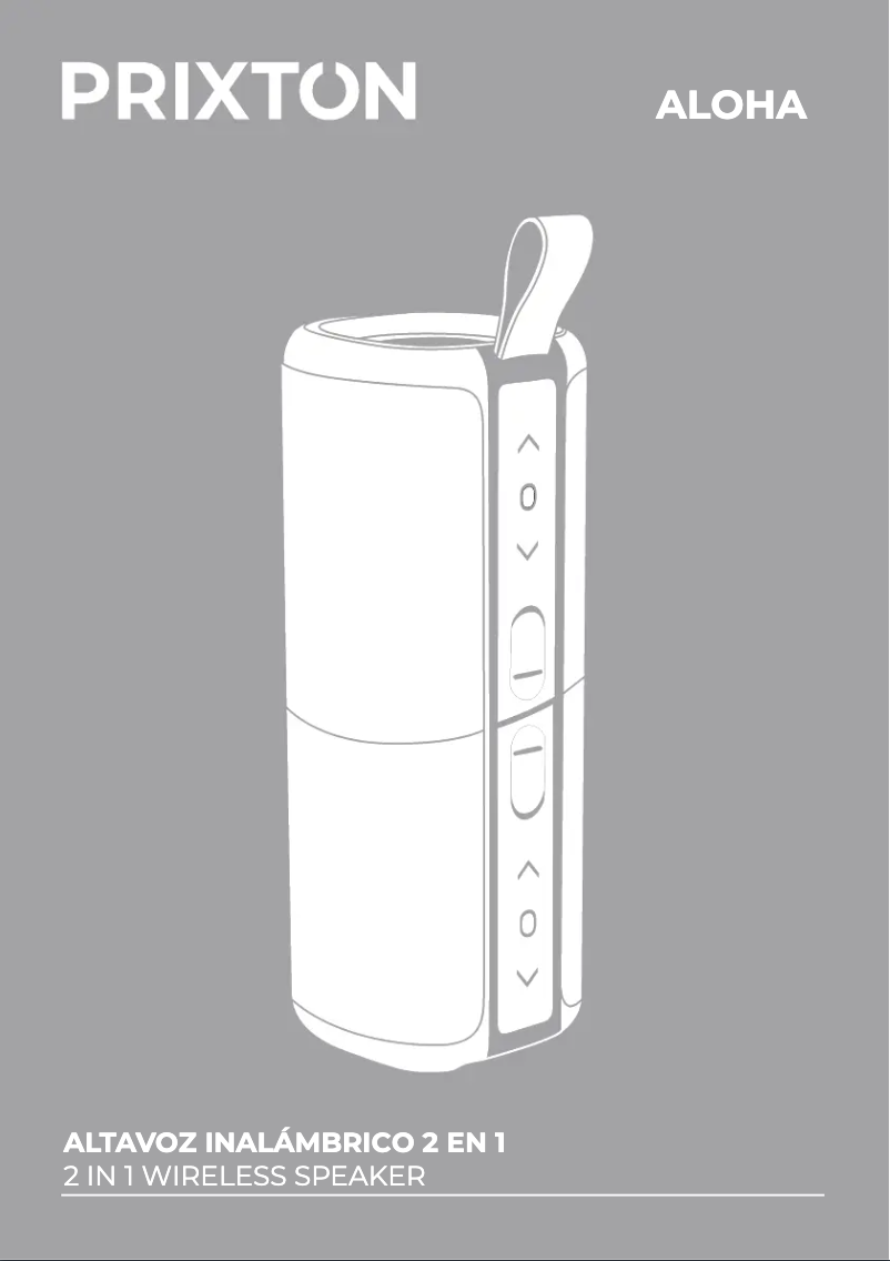 Image de la première page du manuel de l'appareil Aloha