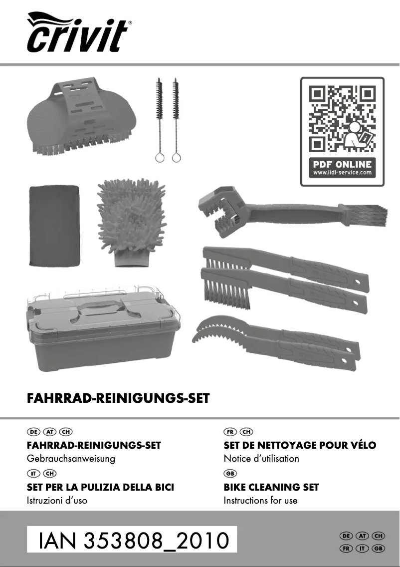 Image de la première page du manuel de l'appareil IAN 353808