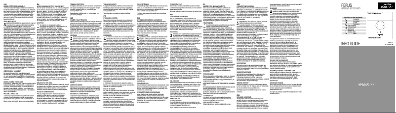 Page n°1 - Manuel utilisateur Speed-Link Ferus