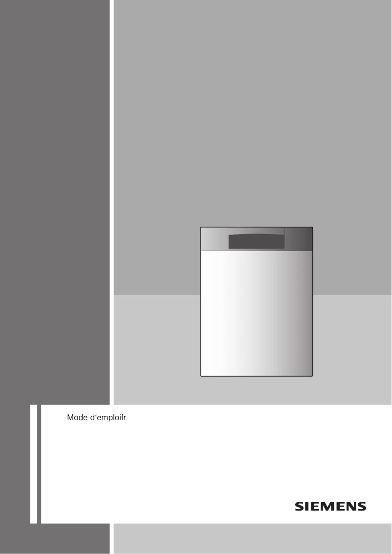 Page 1 de la notice Manuel utilisateur Siemens SM55E531CH