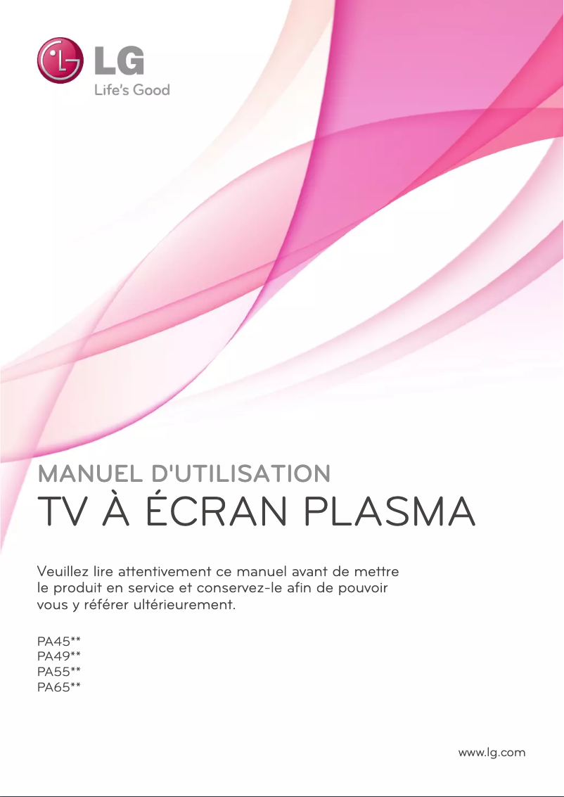 Página 1 del manual Manual de usuario LG 60PA6500