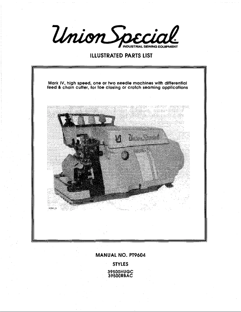 Image de la première page du manuel de l'appareil 39500HUGC