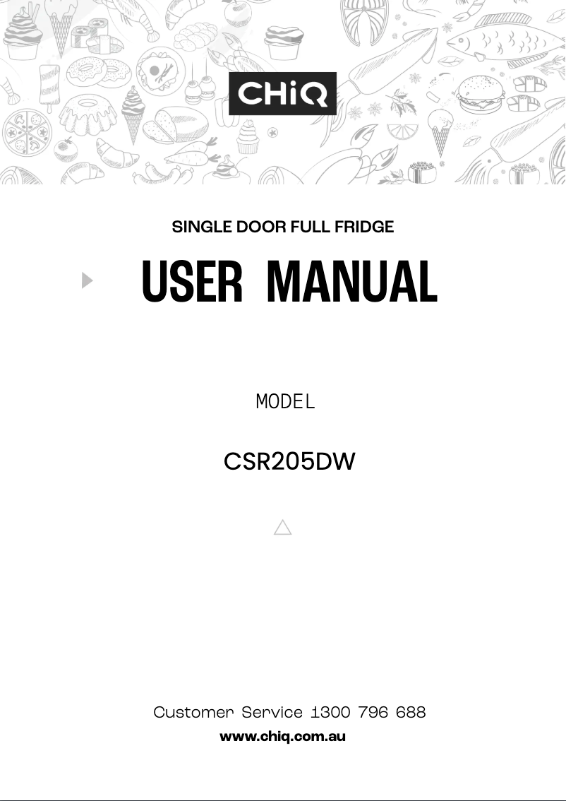 Page 1 de la notice Manuel utilisateur CHiQ CSR205DW