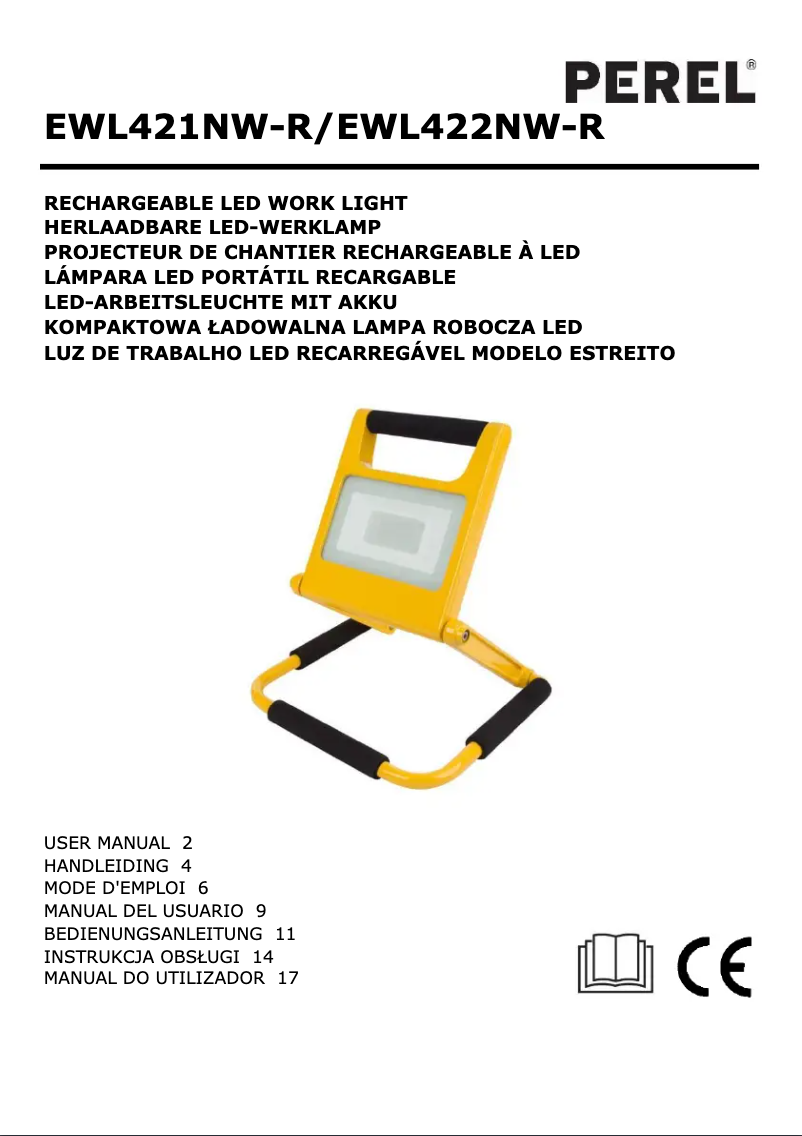Page n°1 - Manuel utilisateur Perel EWL421NW-R