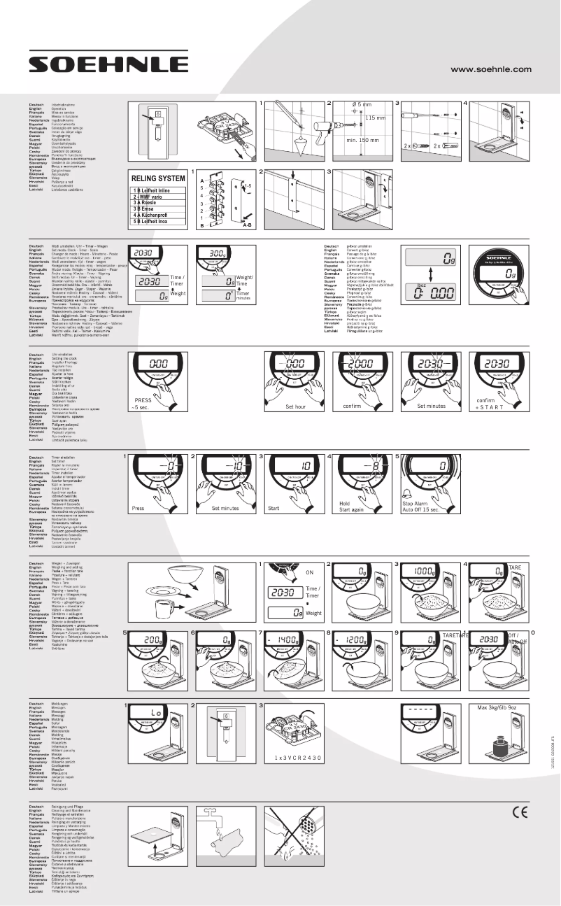 Página 1 del manual Manual de usuario Soehnle Bernina 67056 4