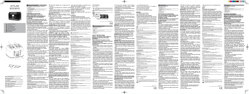 Page 1 de la notice Manuel utilisateur Muse MS-131 BC