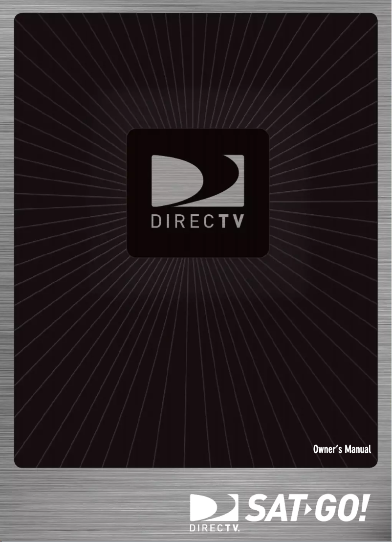 Page n°1 - Manuel utilisateur DirecTV Sat-Go