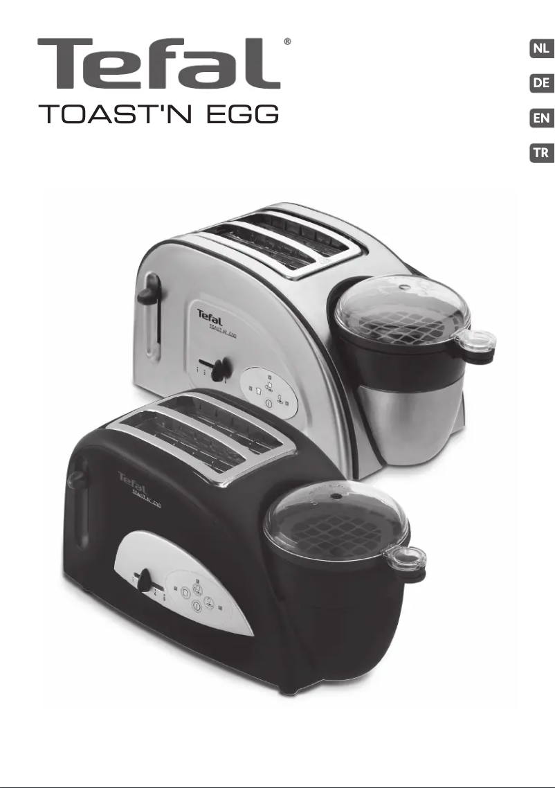 Page 1 de la notice Manuel utilisateur Tefal Toast n Egg TT5500