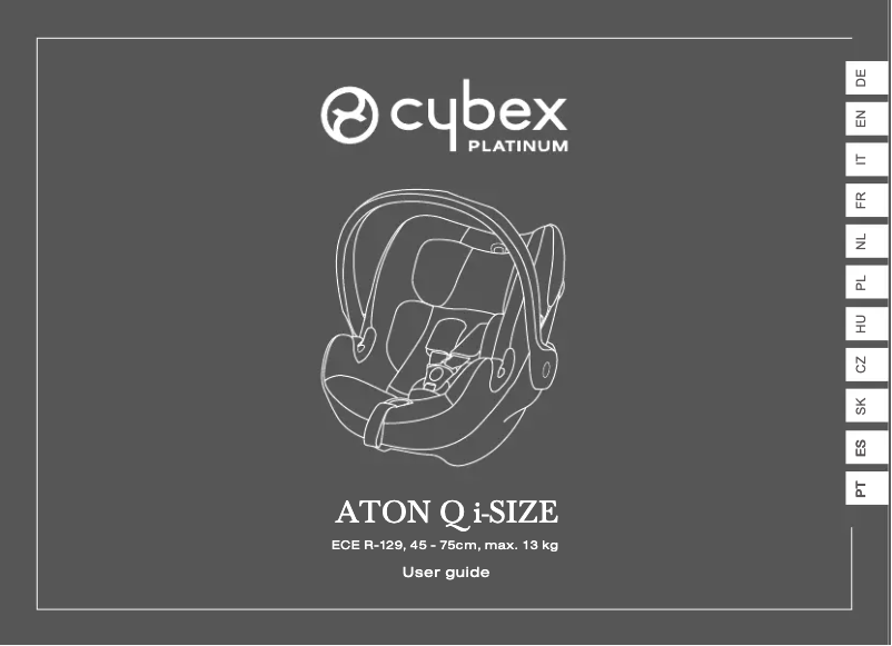 Image de la première page du manuel de l'appareil Aton Q i-Size