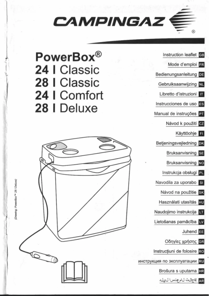 Image de la première page du manuel de l'appareil PowerBox 28l Deluxe