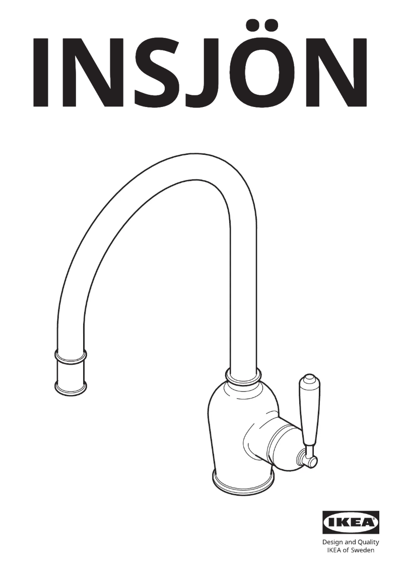 Página 1 del manual Manual de usuario Ikea INSJÖN 705.073.12