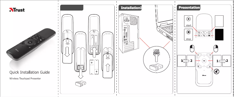 Page 1 de la notice Manuel utilisateur Trust Neno 19867