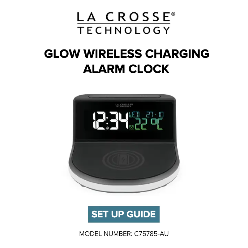 Image de la première page du manuel de l'appareil C75785-AU