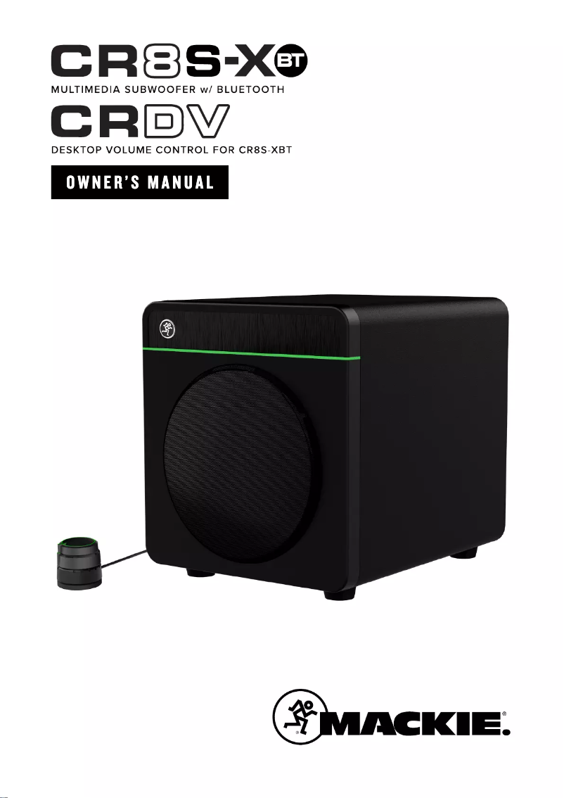 Image de la première page du manuel de l'appareil CRDV