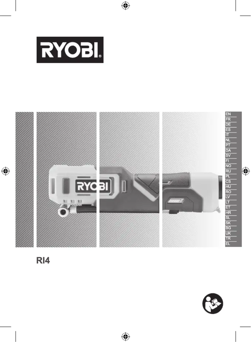 Page 1 de la notice Manuel utilisateur RYOBI RI4