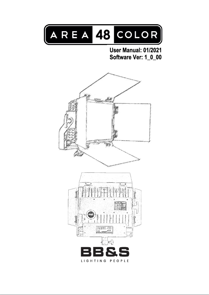 Página 1 del manual Manual de usuario BB&S Area 48 Color