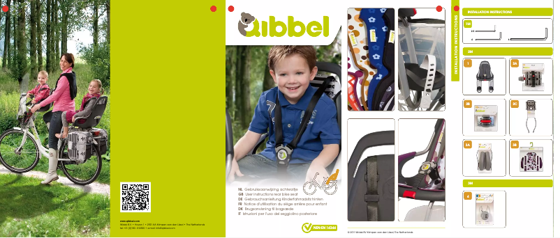 Page 1 de la notice Manuel utilisateur Qibbel Back