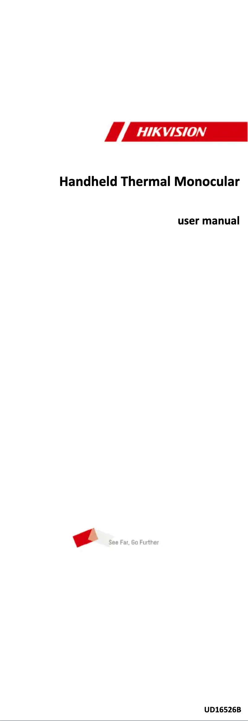 Image de la première page du manuel de l'appareil DS-2TS03-15XF/W-L315