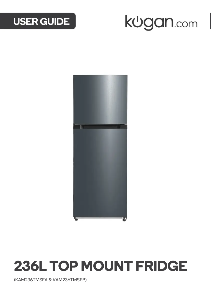 Image de la première page du manuel de l'appareil KAM236TMSFA