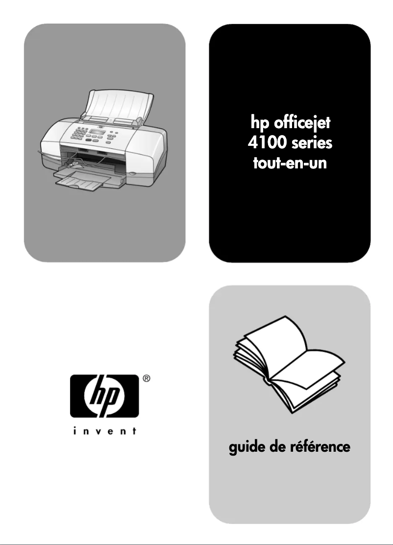 Page n°1 - Manuel utilisateur HP Officejet 4100