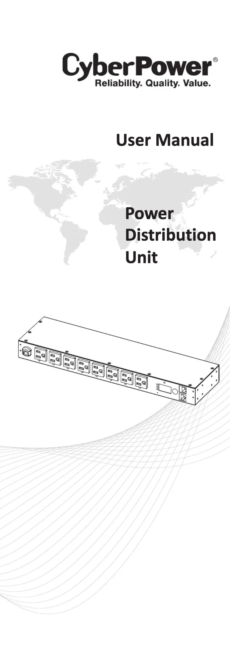 Page 1 of the manual User Manual CyberPower PDU30MVHVT24FNET