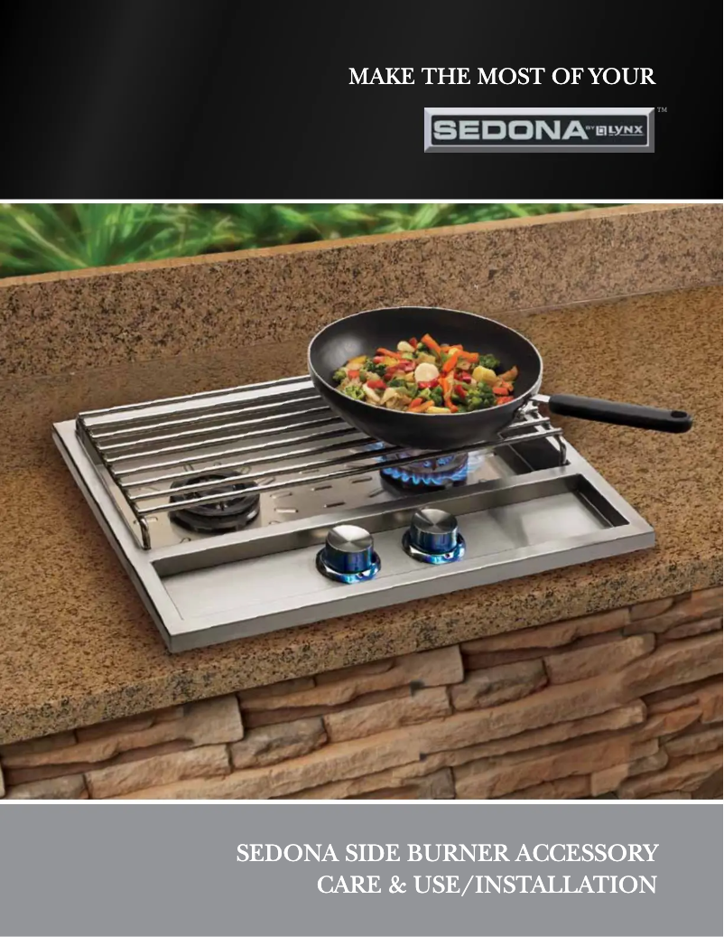 Page n°1 - Guide d'installation Sedona LSB501 LP