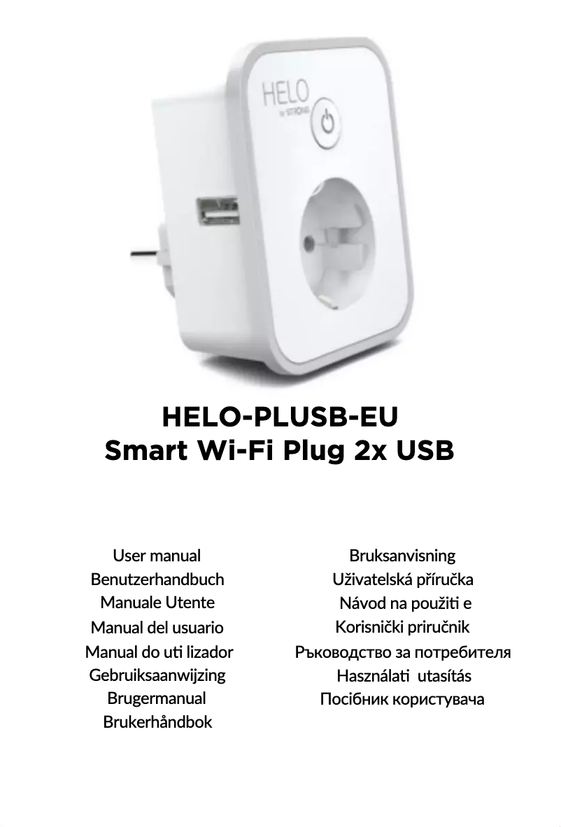 Page 1 de la notice Manuel utilisateur Strong HELO-PLUSB-EU