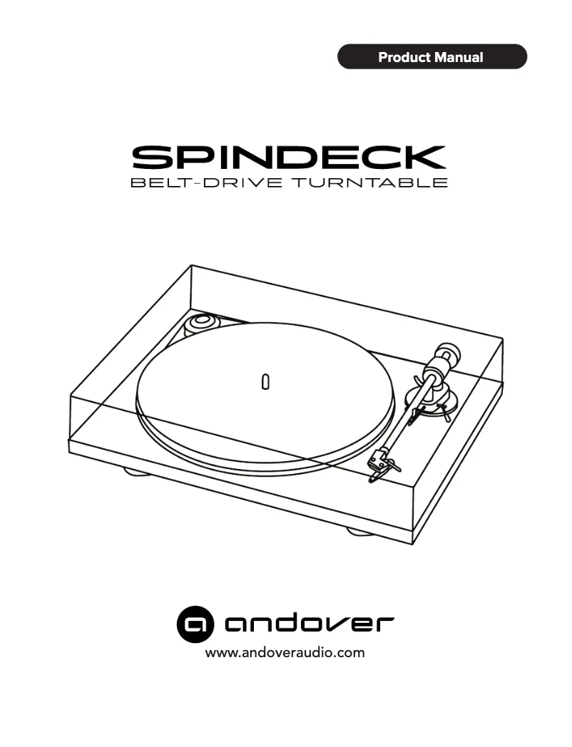 Page n°1 - Manuel utilisateur Andover SpinDeck 2