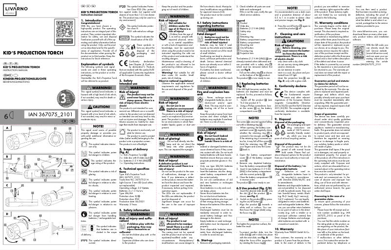 Image de la première page du manuel de l'appareil IAN 367075