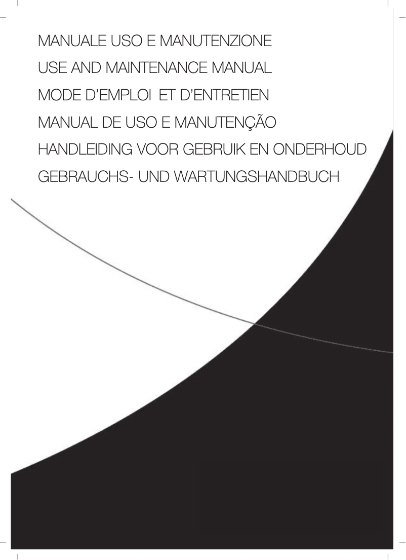 Page n°1 - Manuel utilisateur Glem Gas GFM52WH