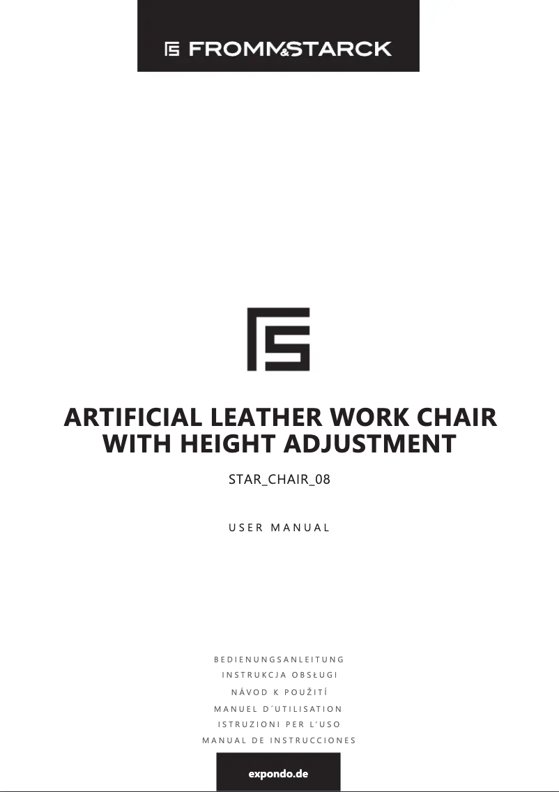 Page 1 de la notice Manuel utilisateur Fromm & Starck STAR_CHAIR_08