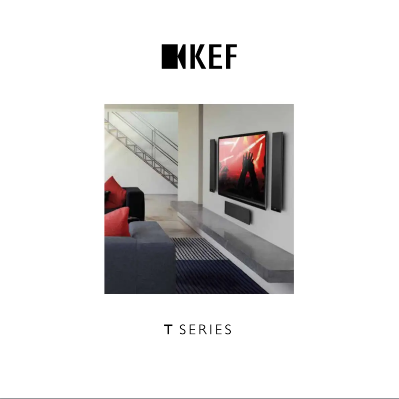 Página 1 del manual Folleto KEF T-2