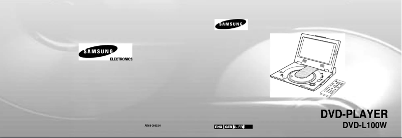 Page n°1 - Manuel utilisateur Samsung DVD-L100W