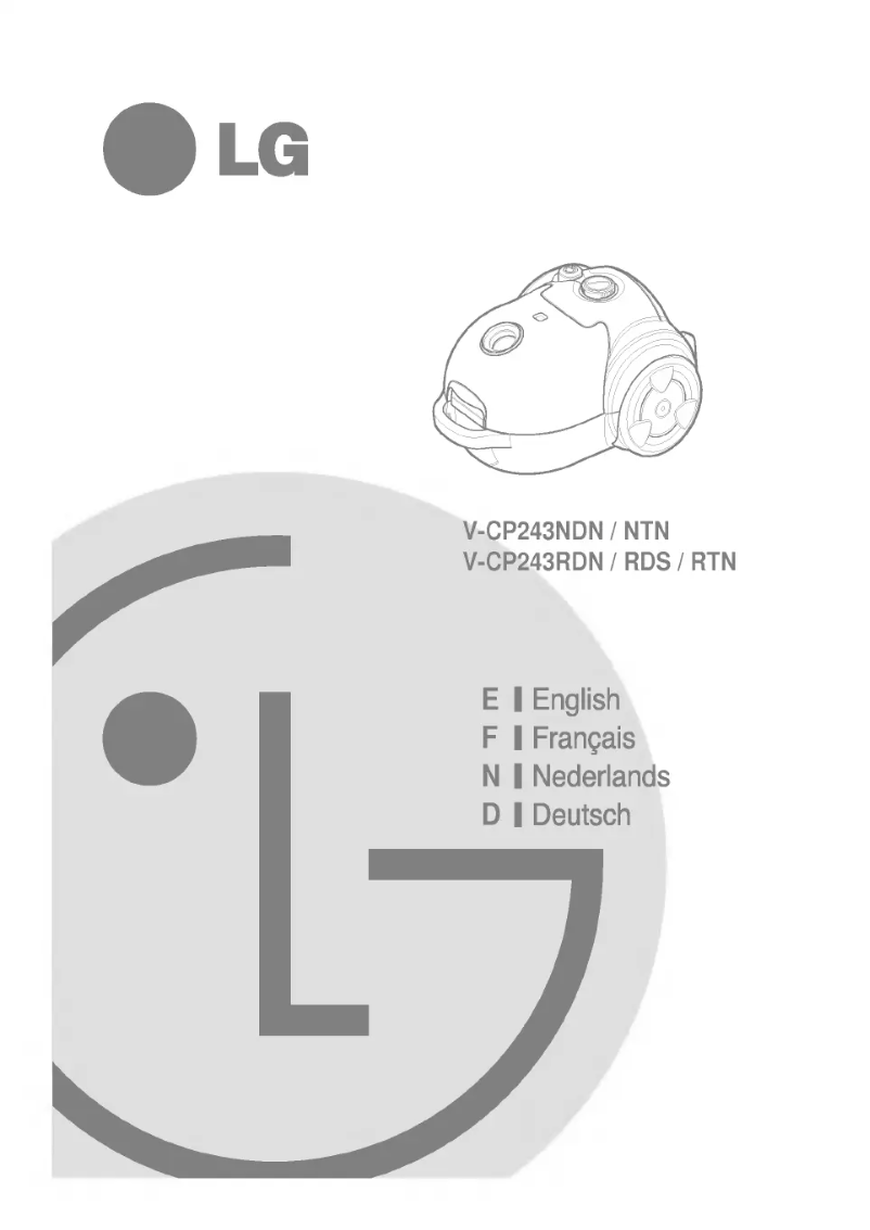 Page n°1 - Manuel utilisateur LG VTCP243RDN