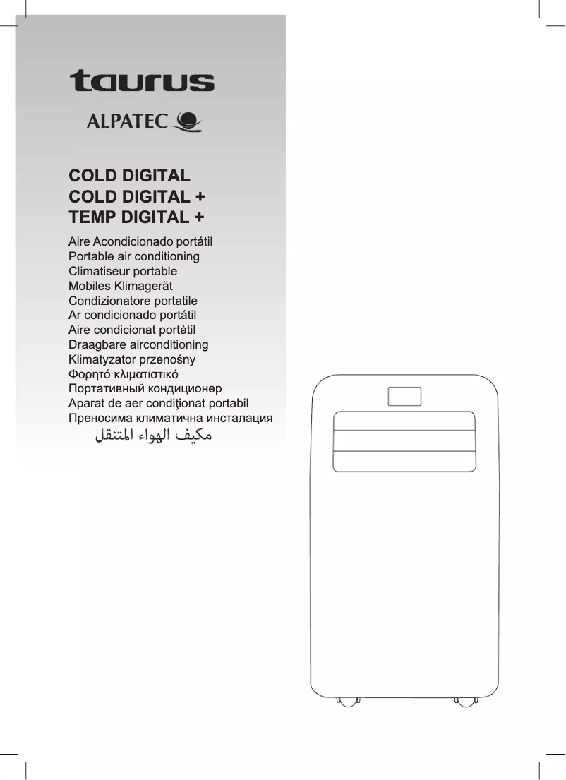 Image de la première page du manuel de l'appareil Cold Digital +