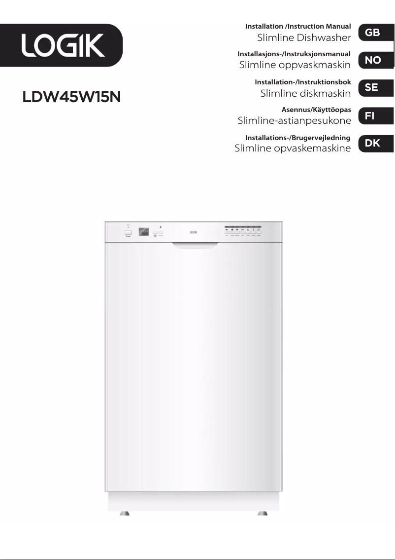 Page 1 de la notice Manuel utilisateur Logik LID45W15N