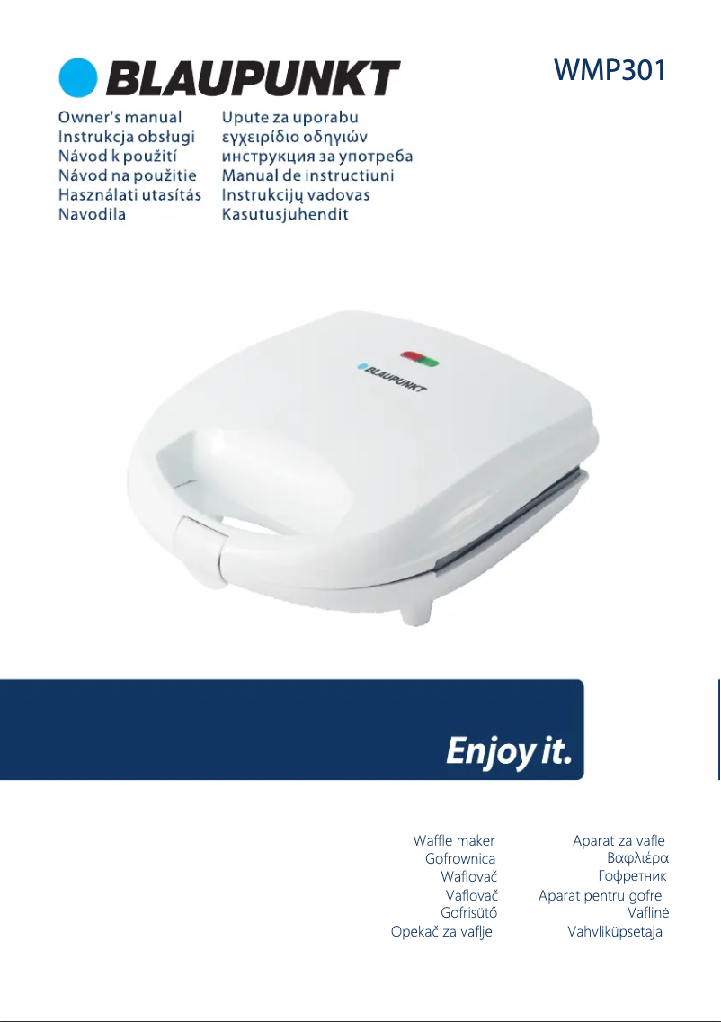 Page n°1 - Manuel utilisateur Blaupunkt WMP301