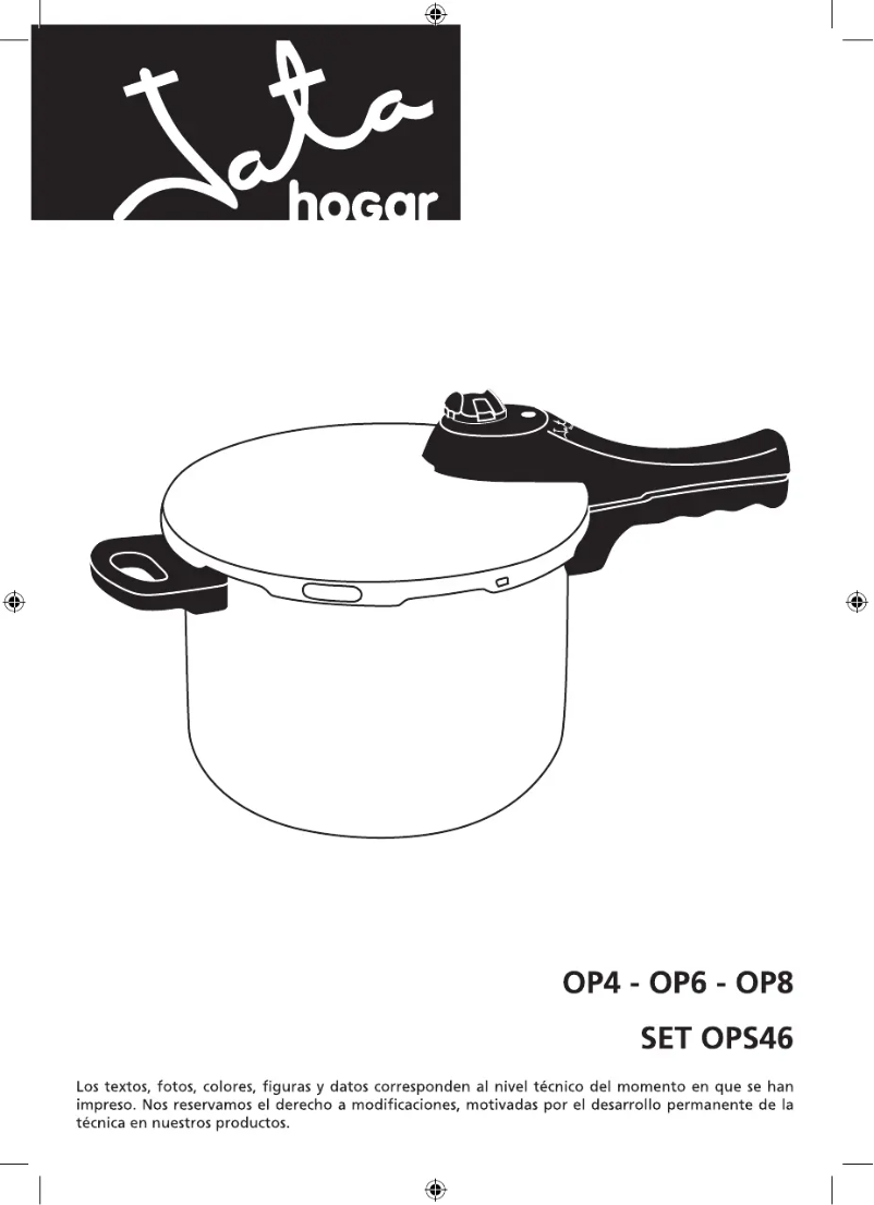 Page 1 de la notice Manuel utilisateur Jata OPS46