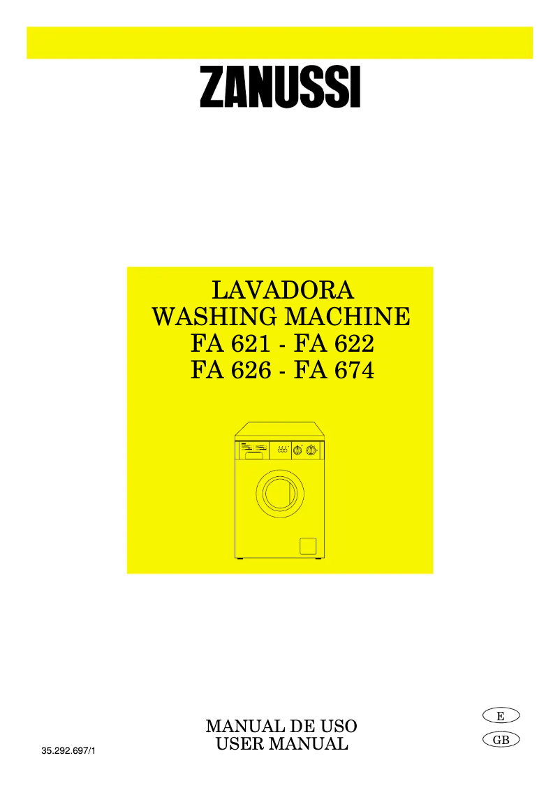 Image de la première page du manuel de l'appareil FA 621