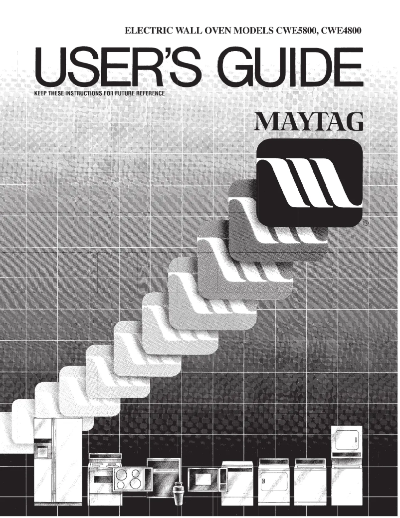 Page n°1 - Manuel utilisateur Maytag CWE4800ACS