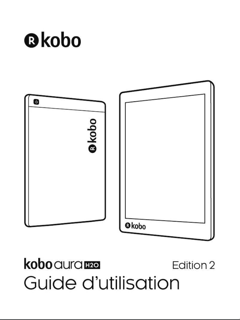 Page n°1 - Manuel utilisateur Kobo Aura H2O (edition 2)