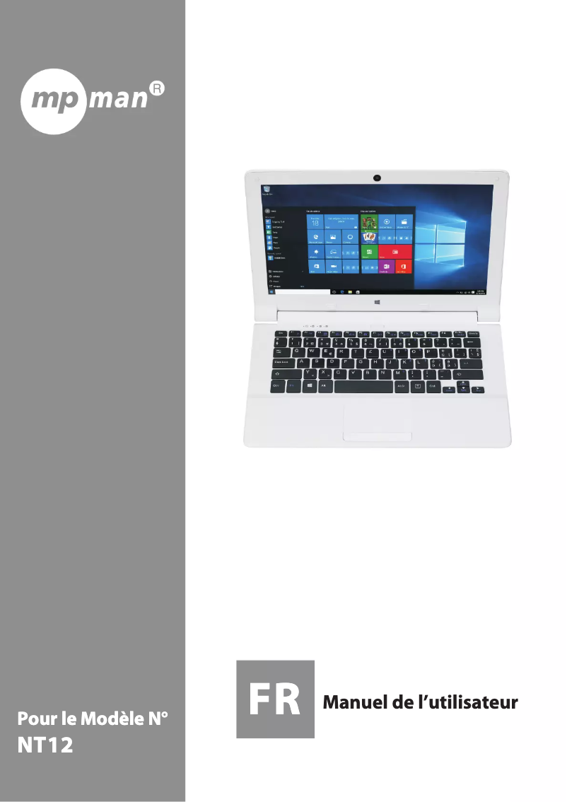 Página 1 del manual Manual de usuario Mpman NT12