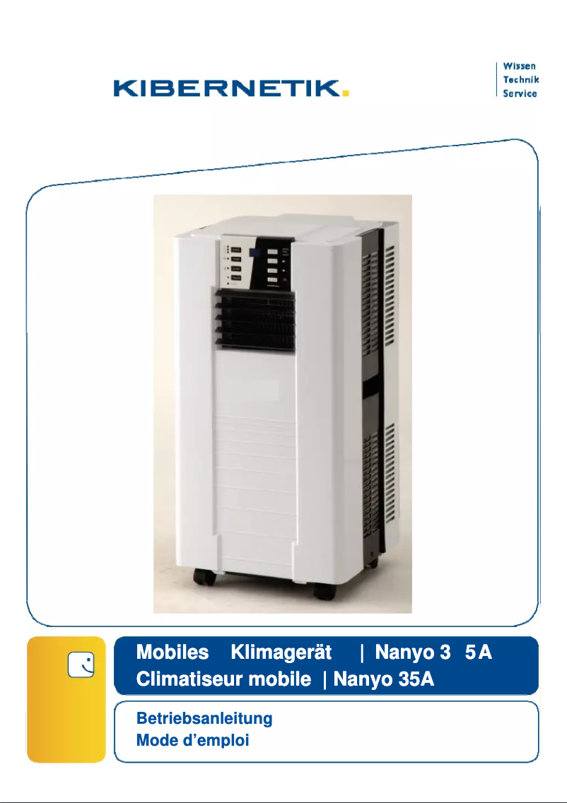 Page 1 de la notice Manuel utilisateur Kibernetik Nanyo 35A