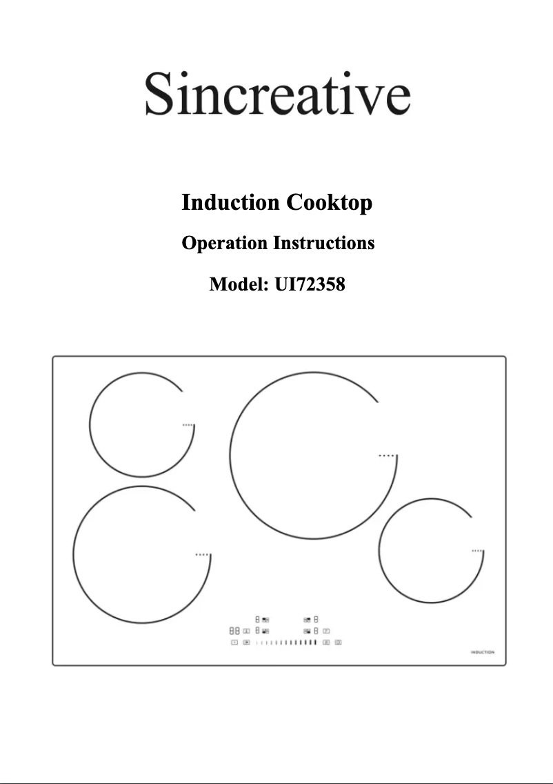 Image de la première page du manuel de l'appareil UI72358
