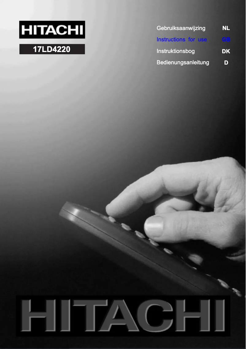 Image de la première page du manuel de l'appareil 17LD4220 LCD TV