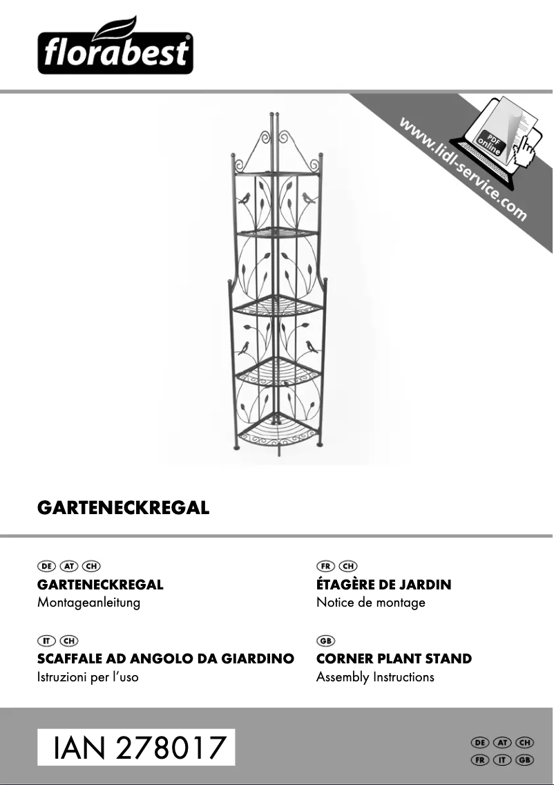 Image de la première page du manuel de l'appareil IAN 278017