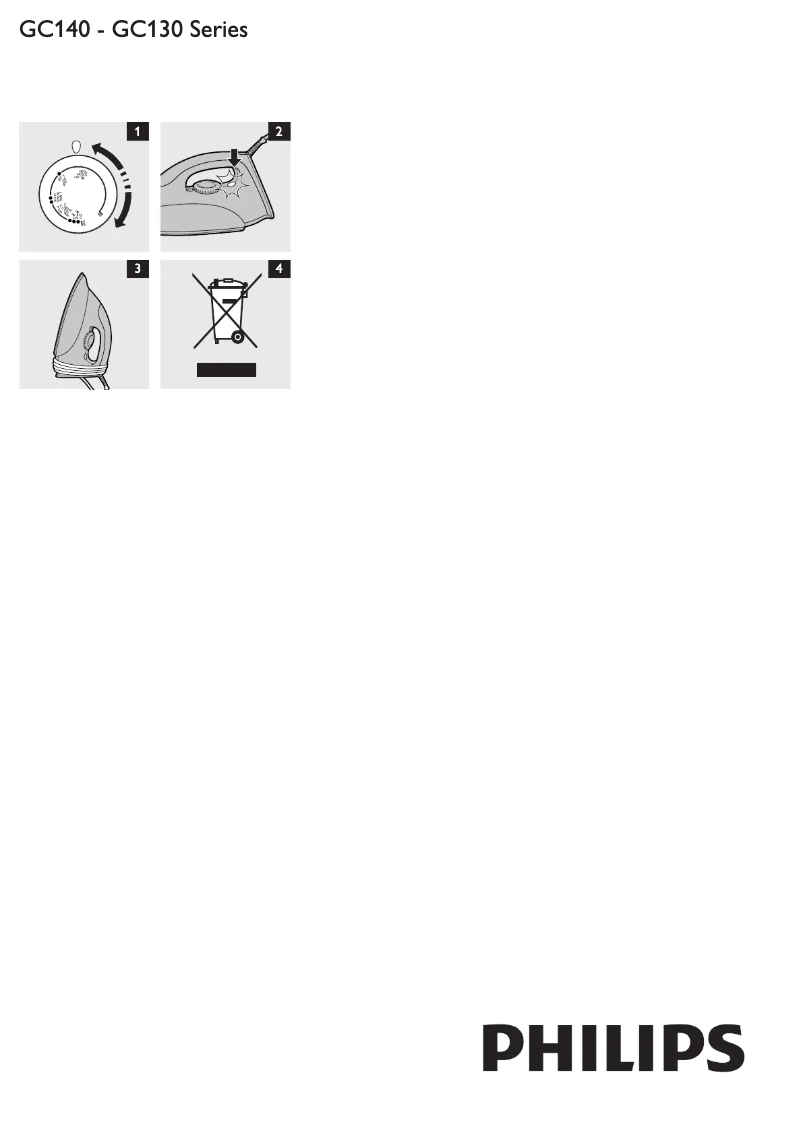 Page 1 of the manual User Manual Philips Diva GC147